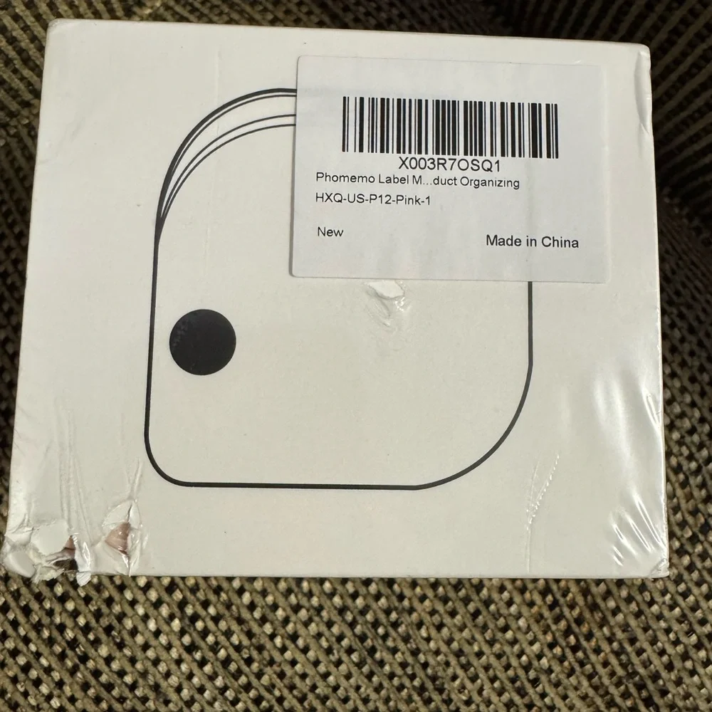 NEW Phomemo P12 Label Maker Printer Handheld Label Maker SEALED